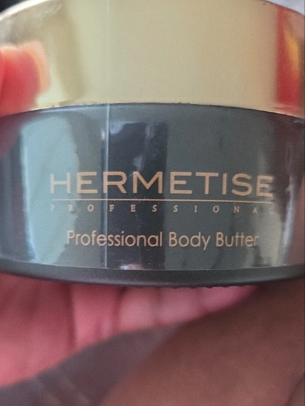 Hermetise Moisturizing Body Butter — Gray & Gold Jar